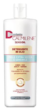 DERMOVITAMINA CALMILENE SENSIOIL DETERGENTE IN OLIO SENZA SAPONE PER PELLE EXTRA SECCA E SENSIBILE 500 ML image not present