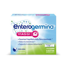 ENTEROGERMINA VIAGGI 12 BUSTINE OROSOLUBILI CONFEZIONE STANDARD