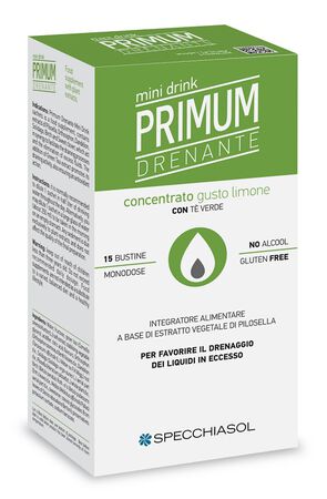 PRIMUM DRENANTE MINIDRINK LIMONE 15 STICK DA 10 ML image not present