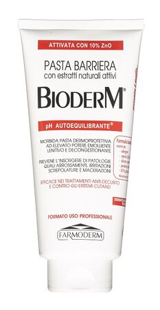 BIODERM PASTA BARRIERA TRASPIRANTE PH AUTOEQUILIBRANTE CON 10% ZINCO 300 ML image not present