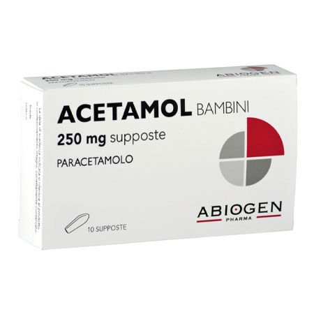 ACETAMOL*BB 10 supp 250 mg image not present