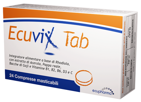 ECUVIX TAB 24 COMPRESSE MASTICABILI image not present