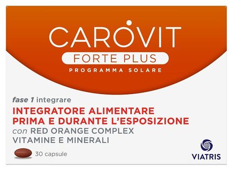 CAROVIT FORTE PLUS PROGRAMMA SOLARE 30 CAPSULE BL image not present