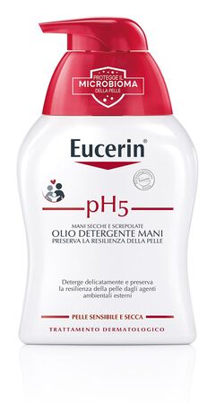 EUCERIN PH5 OLIO DETERGENTE MANI SECCHE E SCREPOLATE 250 ML image not present