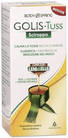BODY SPRING GOLIS TUSS SCIROPPO 170 ML image not present