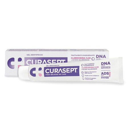 CURASEPT GEL DENTIFRICIO ADS DNA TRATTAMENTO RIGENERANTE 75 ML image not present