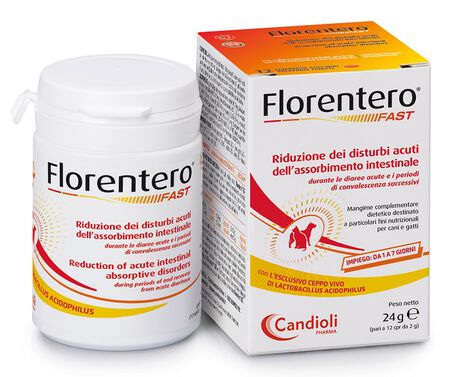 FLORENTERO FAST BARATTOLO DA 12 COMPRESSE APPETIBILI DA 2 G image not present