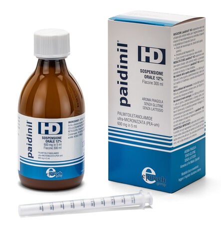 PAIDINIL HD SOSPENSIONE ORALE 12% AROMA FRAGOLA 300 ML image not present
