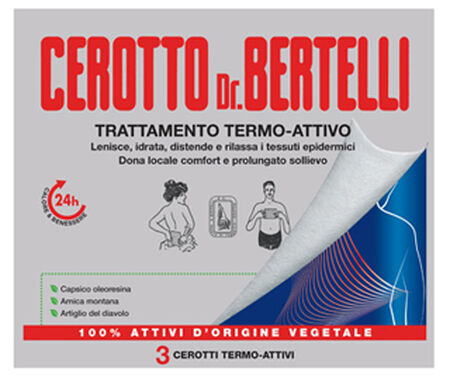 DR BERTELLI CEROTTO TERMO-ATTIVO 3 PEZZI image not present