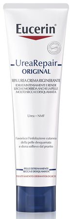 EUCERIN UREAREPAIR ORIGINAL CREMA RIGENERANTE 10% UREA 100 ML TRAVEL SIZE image not present