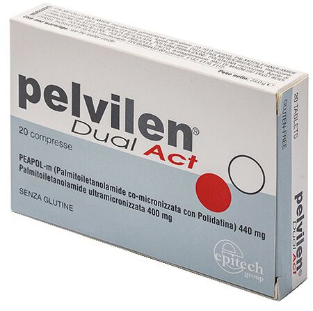PELVILEN DUAL ACT 20 COMPRESSE image not present