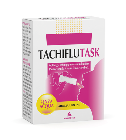 TACHIFLUTASK*orale grat 10 bust 600 mg + 10 mg image not present