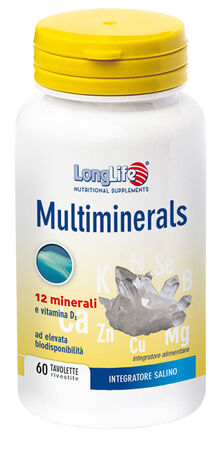 LONGLIFE MULTIMINERALS 60 TAVOLETTE image not present