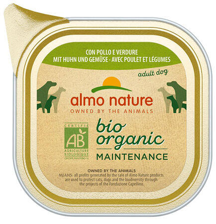 DAILY MENU BIO DOG POLLO/VERDURE 100 G image not present