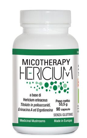 MICOTHERAPY HERICIUM 90 CAPSULE FLACONE 53,50 G image not present