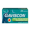 GAVISCON*24 cpr mast 250 mg + 133,5 mg menta image number null
