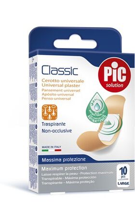 CEROTTO PIC CLASSIC 25X72 MM 10 ANTIBATTERICO 10 PEZZI image not present