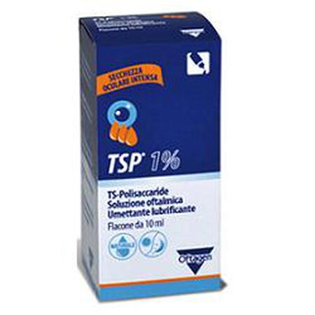 SOLUZIONE OFTALMICA TSP 1% TS POLISACCARIDE FLACONE 10 ML image not present