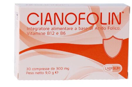 CIANOFOLIN 30 COMPRESSE GASTROPROTETTE 9 G image not present