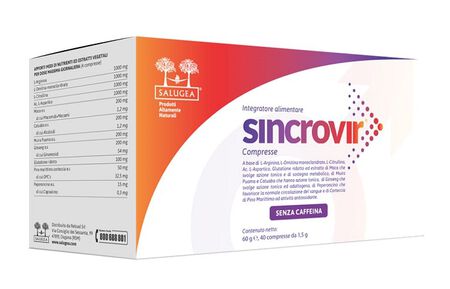 SALUGEA SINCROVIR 40 COMPRESSE image not present