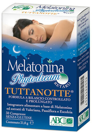MELATONINA PHYTODREAM TUTTANOTTE RETARD 30 COMPRESSE image not present