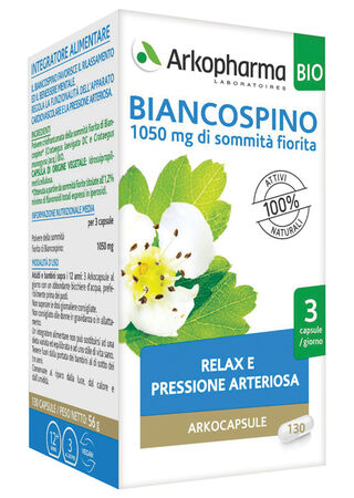 ARKO CAPSULE BIANCOSPINO BIO 130 CAPSULE image not present