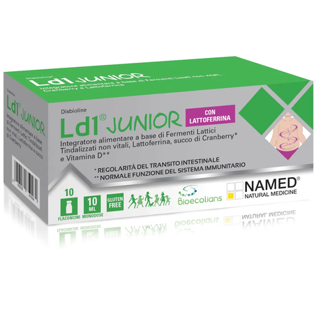 DISBIOLINE LD1 JUNIOR 10 FLACONCINI DA 10 ML image not present