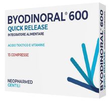 BYODINORAL 600 15 COMPRESSE