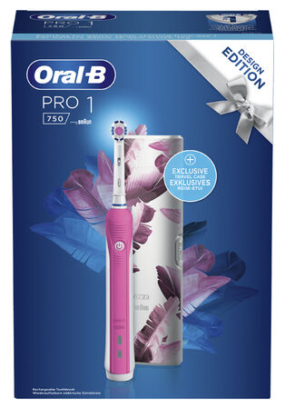 ORALB PRO1 ROSA CROSS ACTION SPAZZOLINO ELETTRICO 3D WHITE ROSA image not present