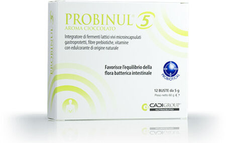 PROBINUL 5 12 BUSTINE 5 G AROMA CIOCCOLATO image not present