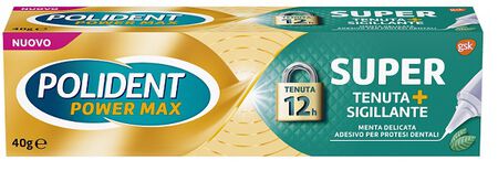 POLIDENT SUPER TENUTA+SIGILLANTE MENTA DELICATA 40g image not present
