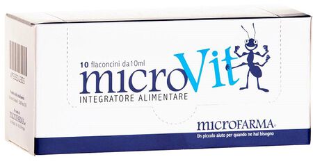 MICROVIT 10 FLACONCINI DA 10 ML image not present