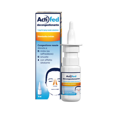 ACTIFED DECONGESTIONANTE*spray nasale 10 ml 1 mg/ml image not present
