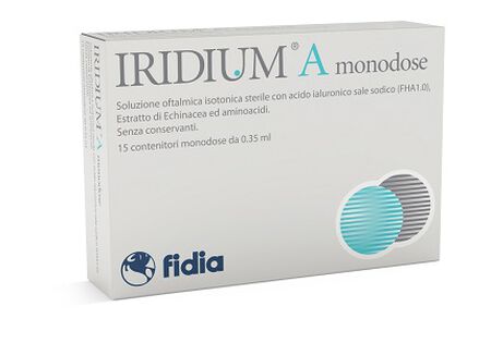 IRIDIUM A MONODOSE GOCCE OCULARI 15 FLACONCINI 0,35 ML image not present