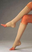 ALBERT ANDRE' ARTICOLO 800 CCL 2 GAMBALETTO A-D TERAPEUTICO KK2 PUNTA APERTA LYCRA MM HG 30-40 COLORE BEIGE TAGLIA L-STANDARD