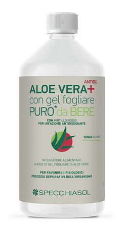 SUCCO ALOEVERA+ ALOE/MIRTILLO ROSSO 1 LITRO image not present