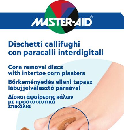 FOOTCARE DISCHETTO CALLIFUGO 6 PEZZI + PARACALLI 6 PEZZI image not present