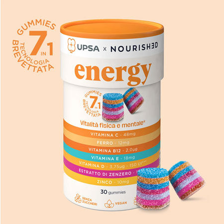 UPSA X NOURISHED ENERGY 30 GUMMIES image not present
