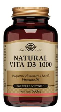 NATURAL VITA D3 1000 100 PERLE SOFTGEL image not present
