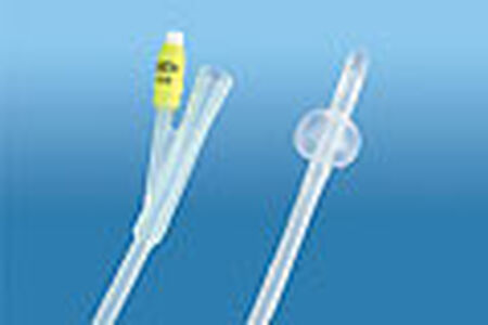 CATETERE FOLEY IN LATTICE SILICONATO PUNTA NELATON A 3 VIE CON PALLONCINO 5-15ML DIAMETRO CH16 5,33MM LUNGHEZZA 40CM image not present