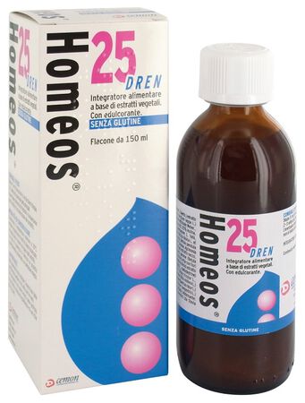 HOMEOS 25 DREN 150ML image not present